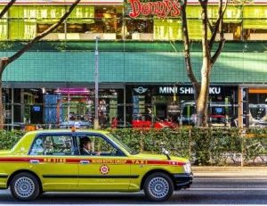 Tokyo, Taxis vert, 2012