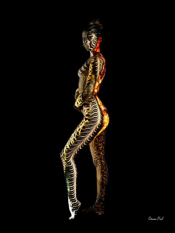 Woman Projection 2