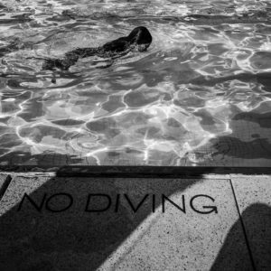 No diving